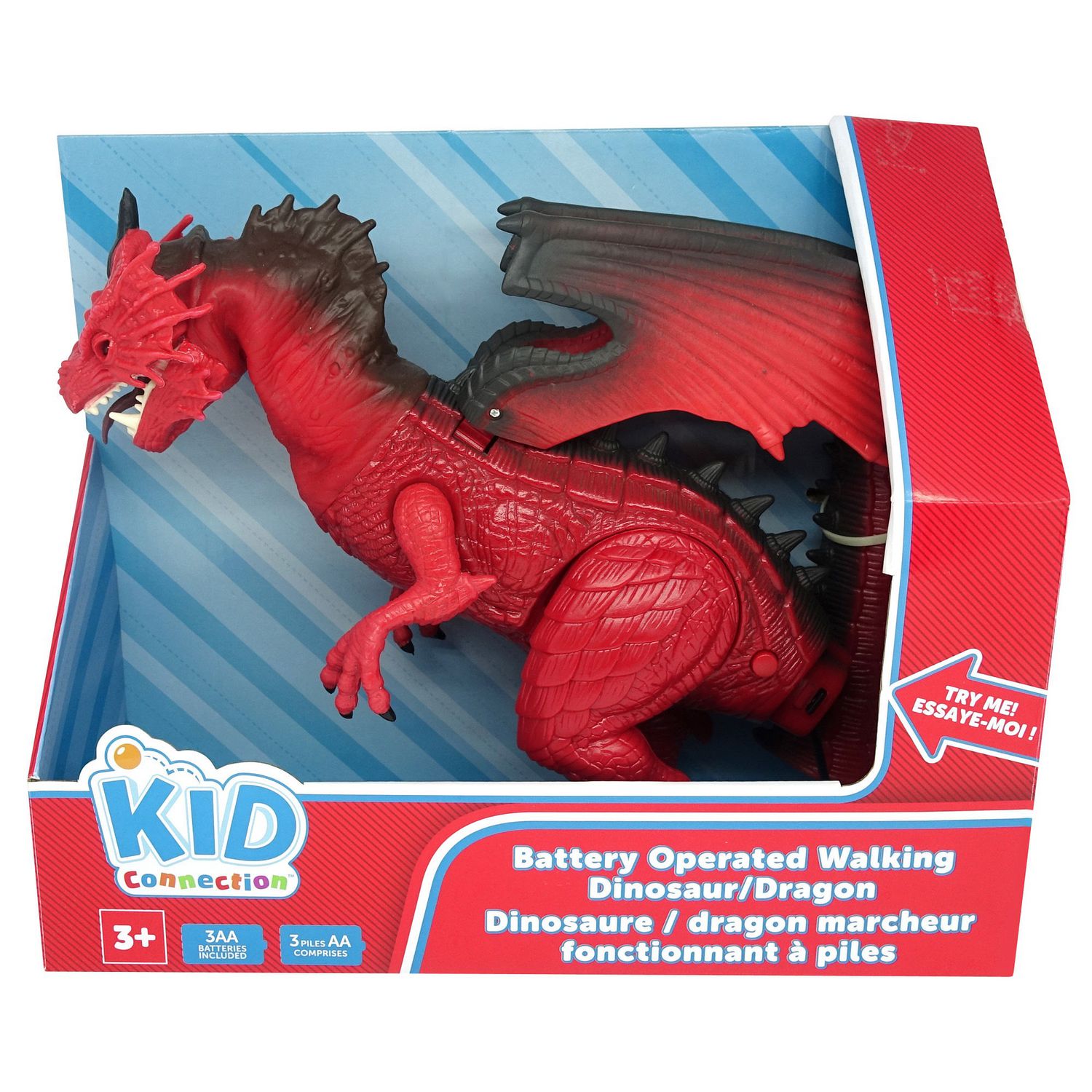 Hauteur dassise 26 cm Eyepower Dragon Gonflable à Chevaucher pour sautiller rebondir Porteur en Forme de Dinosaure Rouge pour Enfants en âge de Marcher 