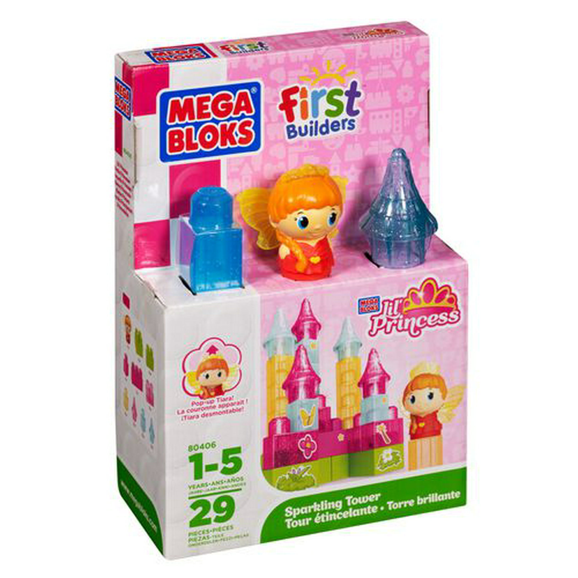 MEGA BLOKS – First Builders – Lil' Princess – Sparkling Tower