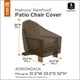 Housse de chaise Madrona RainProof de Classic Accessories – image 2 sur 9