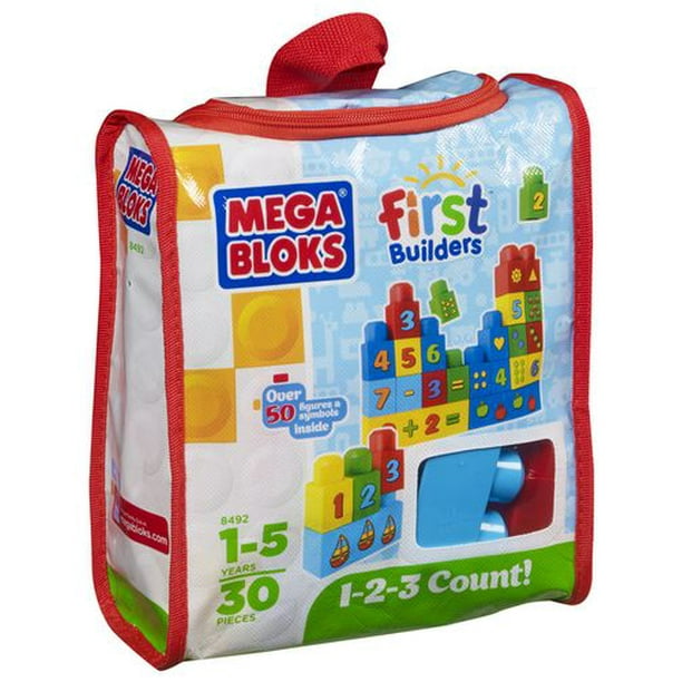 Mega Bloks - First Builders – 1-2-3 Comptez! (8492)
