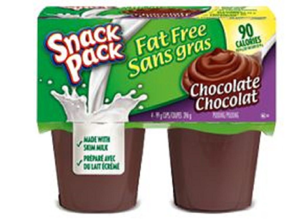 Snack Pack® Fat Free Chocolate Pudding Cups Walmart Canada