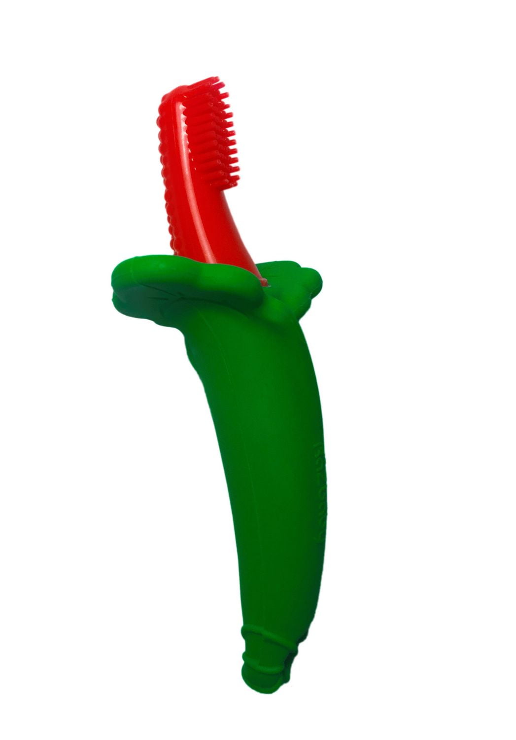 Brosse à dents RaZ-Berry de RaZbaby en silicone pour bébé