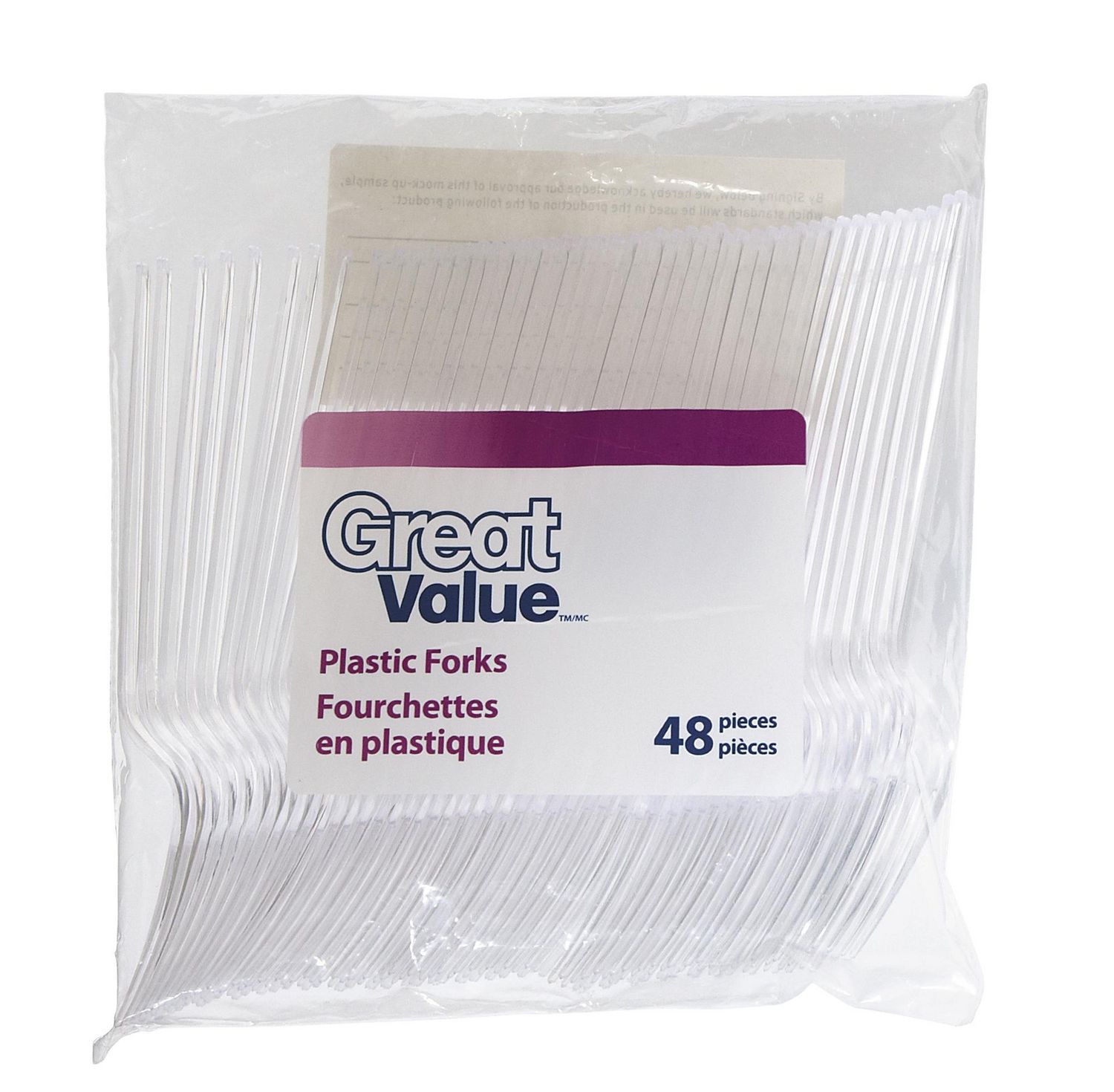 Great Value Plastic Forks Walmart Canada