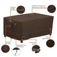 thumbnail image 3 of Classic Accessories Madrona™ RainProof™ Rectangular Coffee Table/Ottoman Cover, 3 of 9