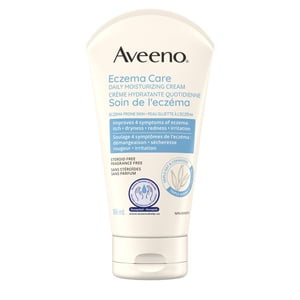 Aveeno Eczema Care Daily Moisturizing Cream, Dry Skin Moisturizer, Itchy Skin Relief, Eczema prone Skin, Fragrance Free