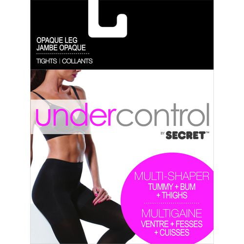Undercontrol by SECRET® sheer leg high waist pantyhose 