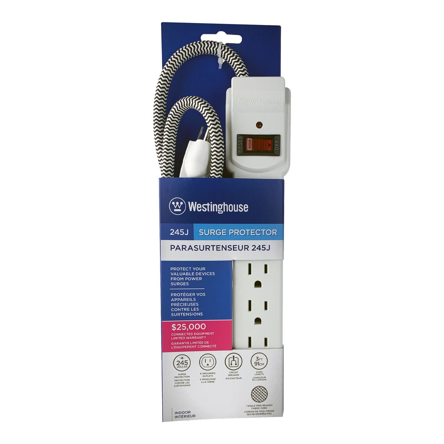 Westinghouse 6Outlet Surge Protector Walmart Canada