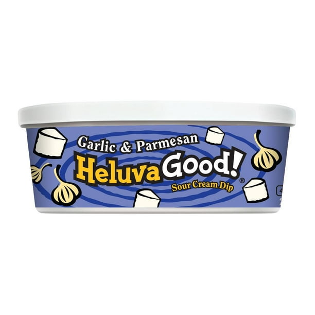Trempette crème sure ail et parmesan de Heluva Good!