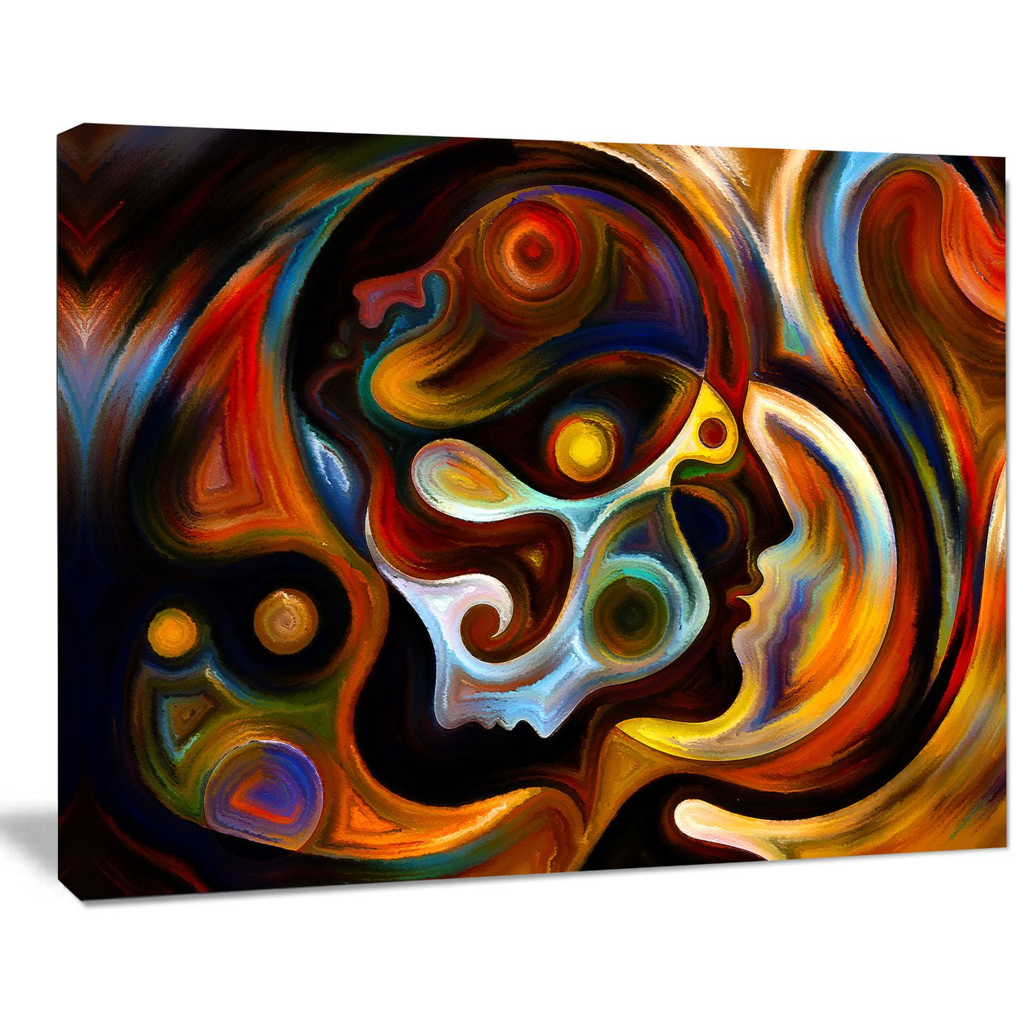 Design Art Perspectives of Inner Paint Canvas Print Walmart Canada