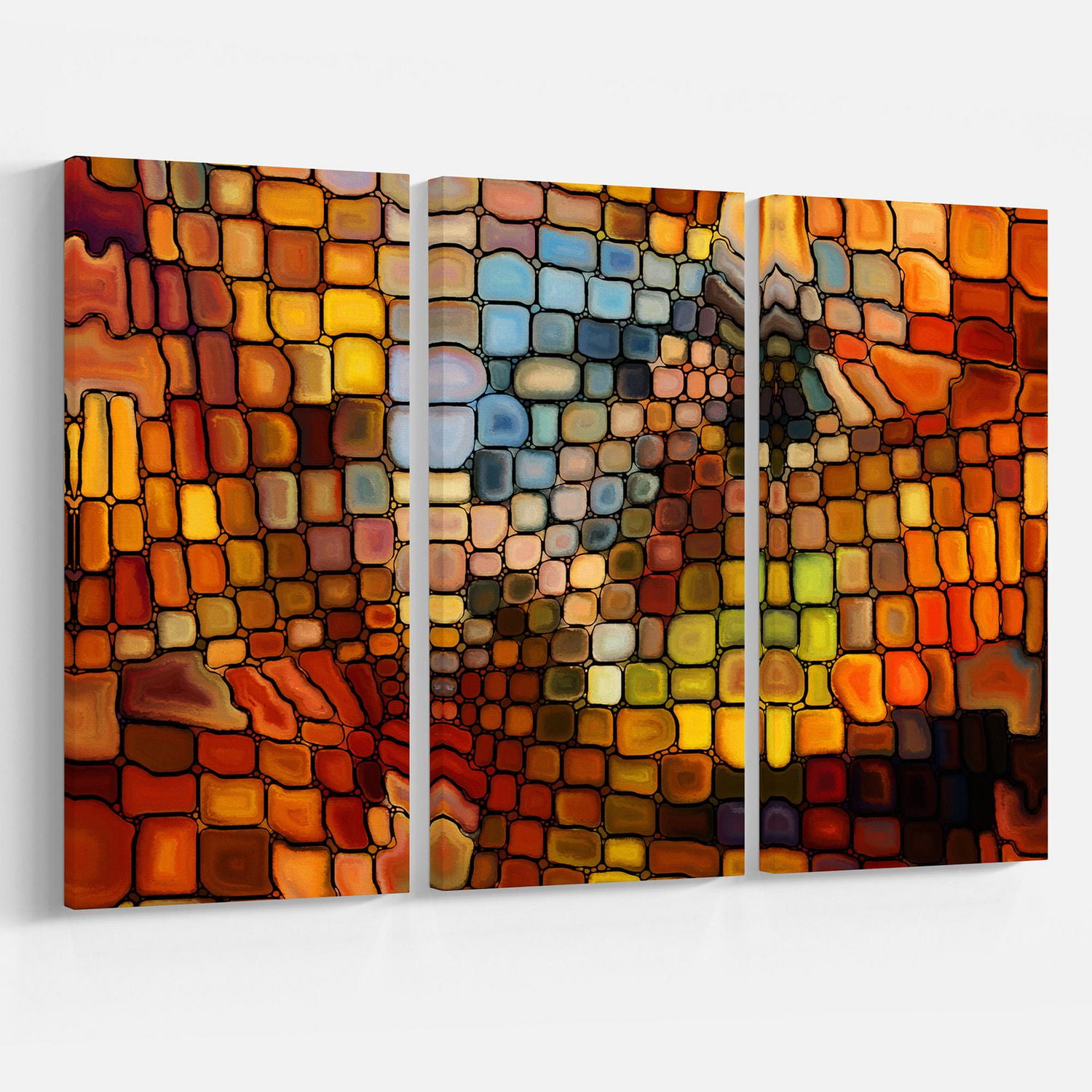 Design Art Dreaming of Stained Glass Canvas Print Walmart Canada