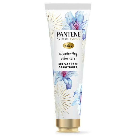 Pantene Sulfate Free Conditioner, Illuminating Hair Color with Biotin, Safe for Color Treated Hair, Nutrient Blends, 237ML