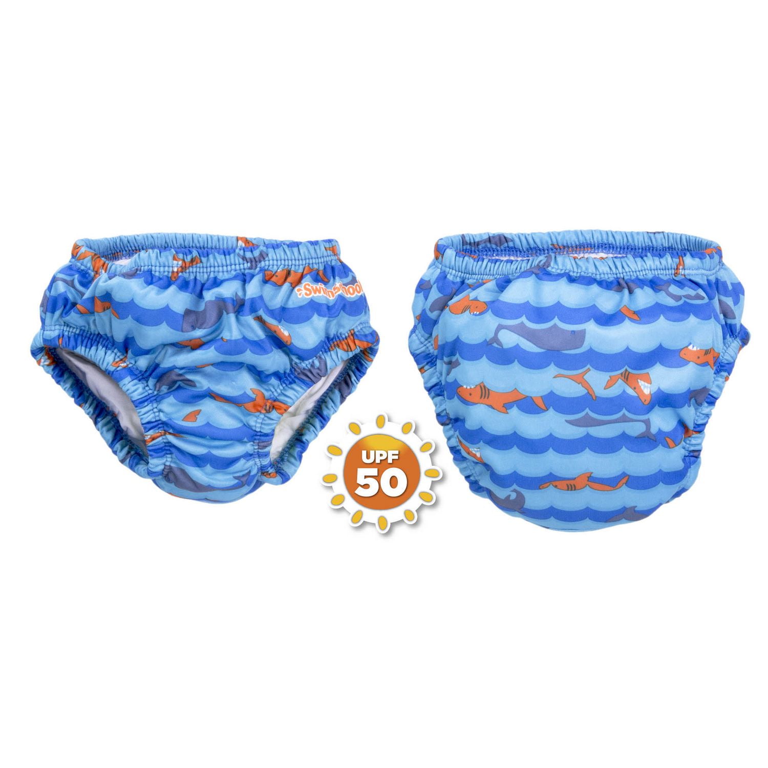 SwimSchool Swim Diaper Boys' Shark Camo Print Diaper Walmart Canada