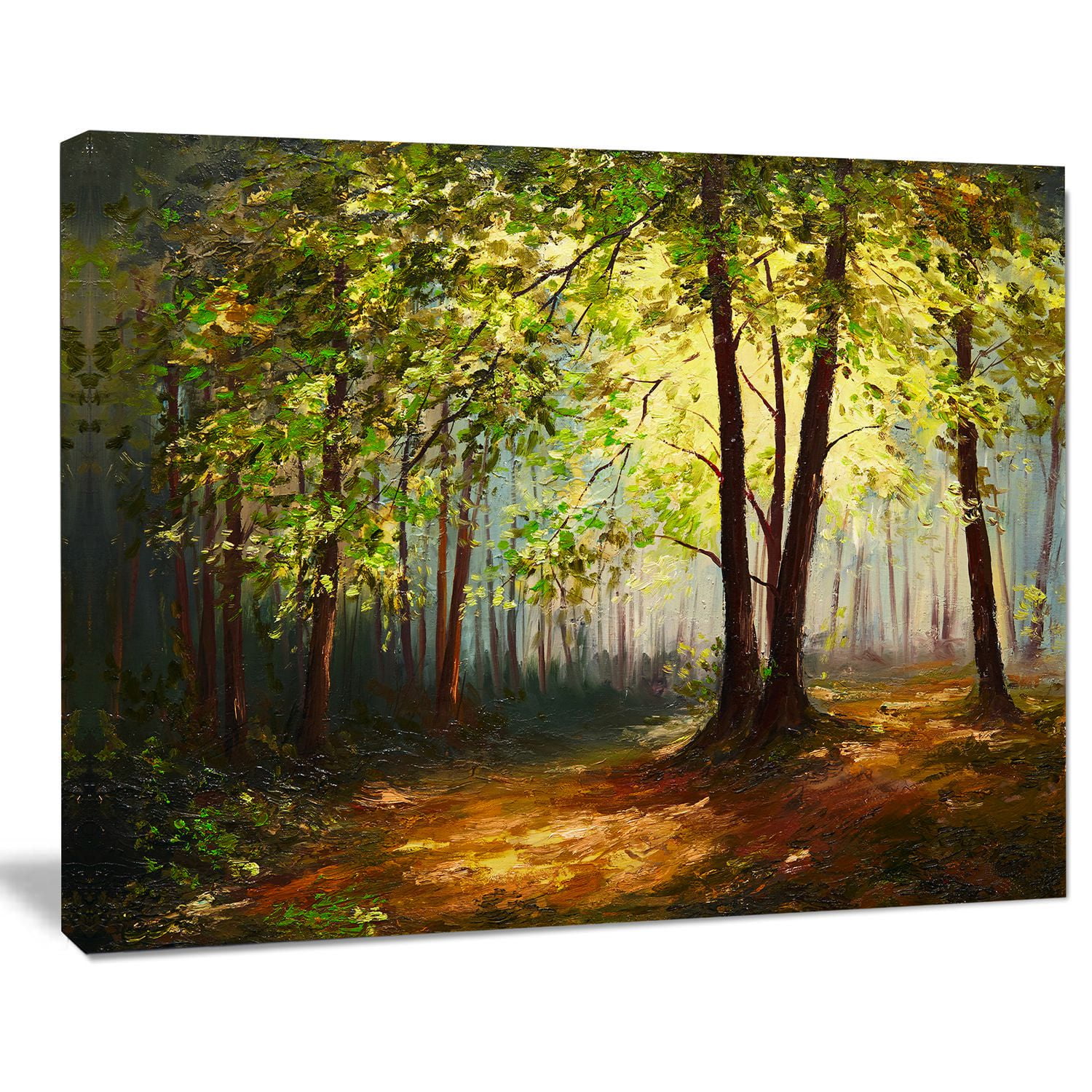 Design Art Summer Forest Canvas Print | Walmart Canada