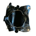 thumbnail image 3 of Della Leather Tote Patent Black Ryan, 3 of 4