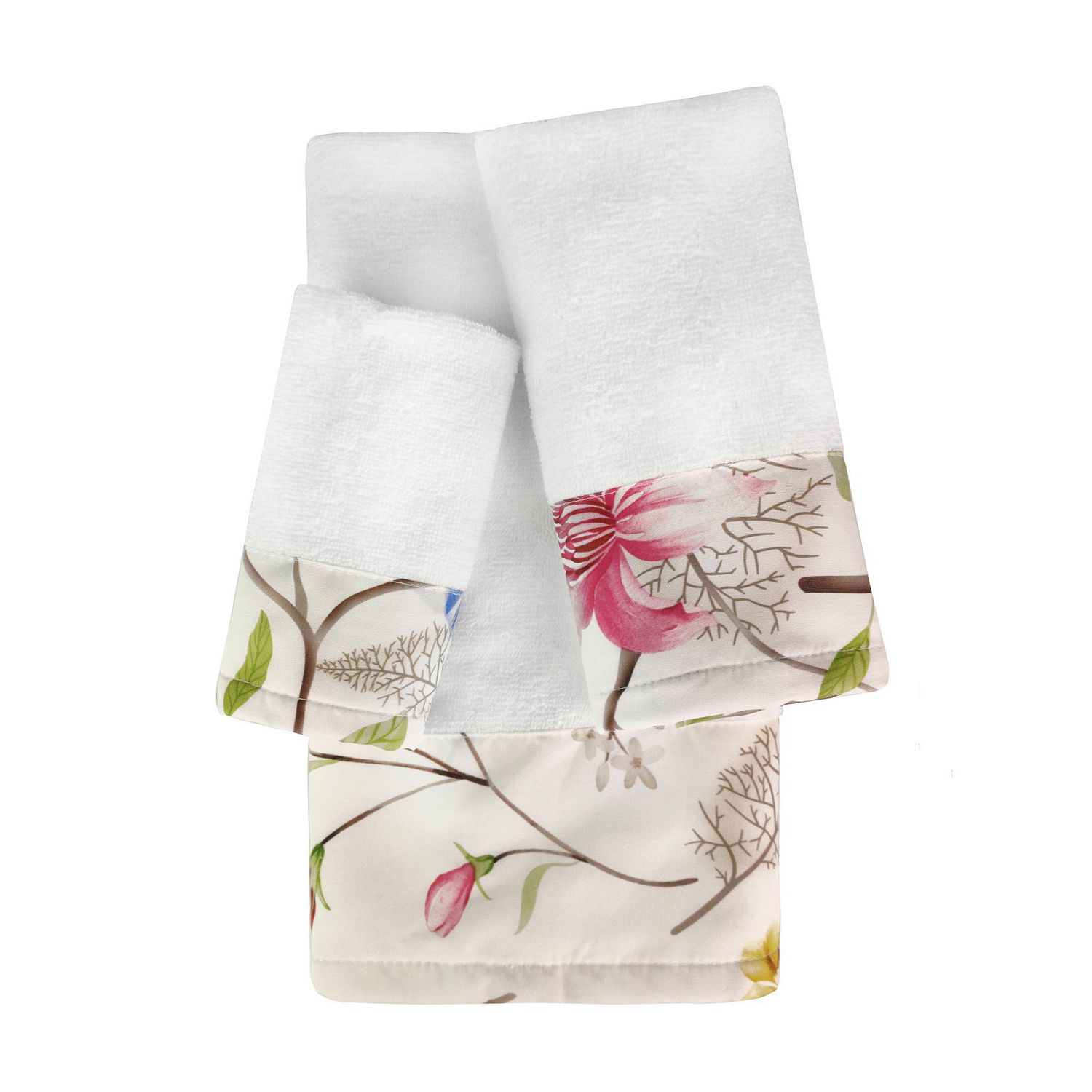 Botanical Printed Cotton Towel Set Walmart Canada