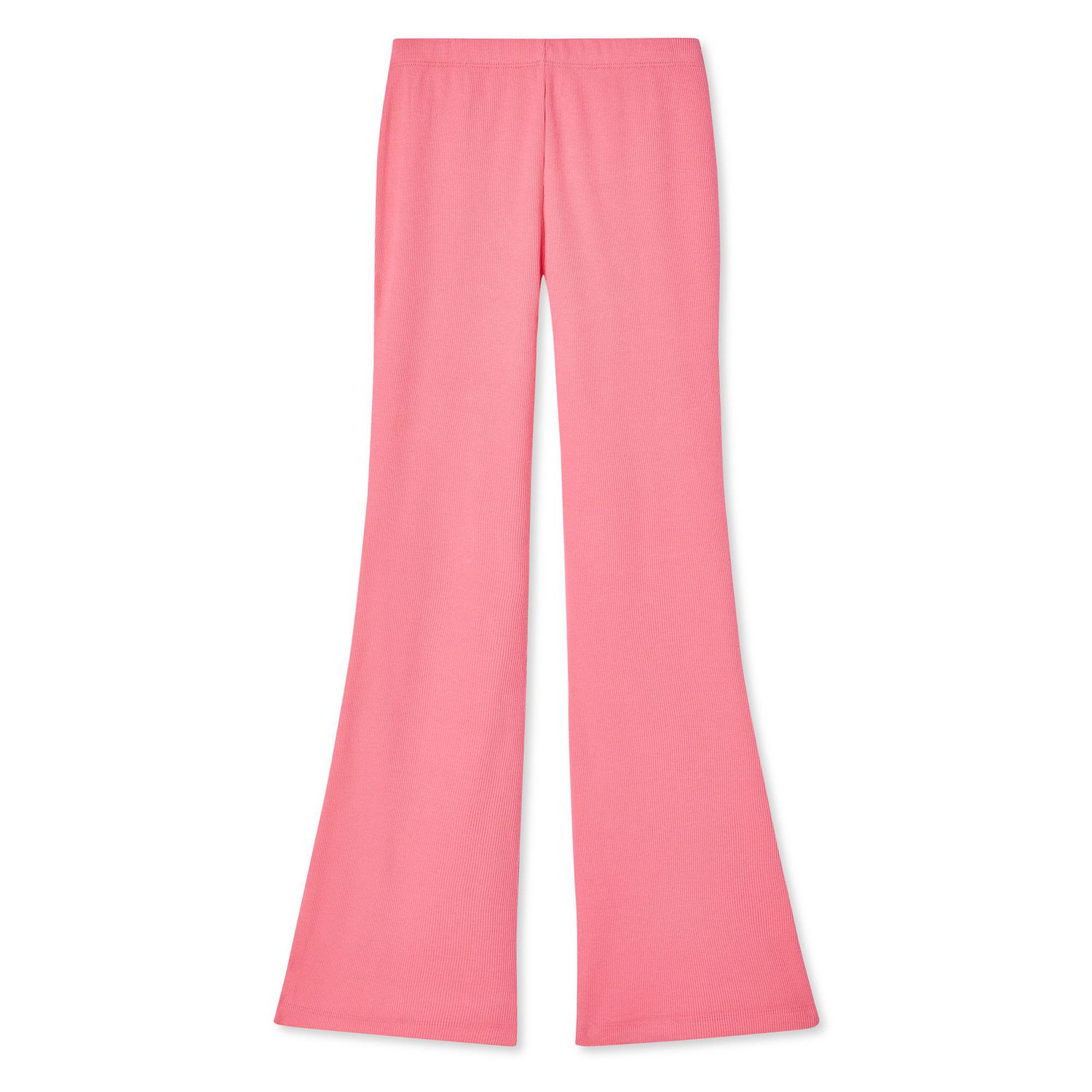 Kids Girls High Waist Flare Pants Yoga Bootcut Trousers Full Length Bell  Bottoms | eBay