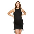 thumbnail image 1 of Paisley Sky Maternity Side Ruched Dress, 1 of 6