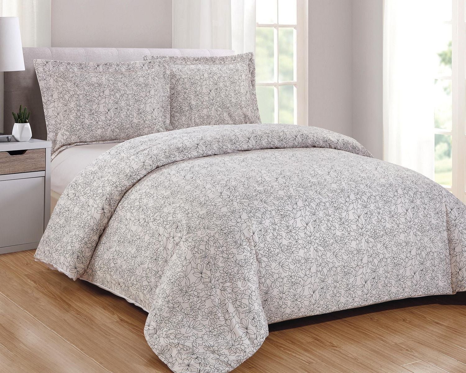 Laurel 3pc Duvet Cover Set Walmart Canada