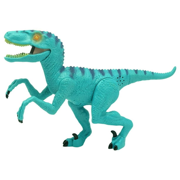 Adventure Force - Mini Mighty Megasaur Velociraptor, Blue