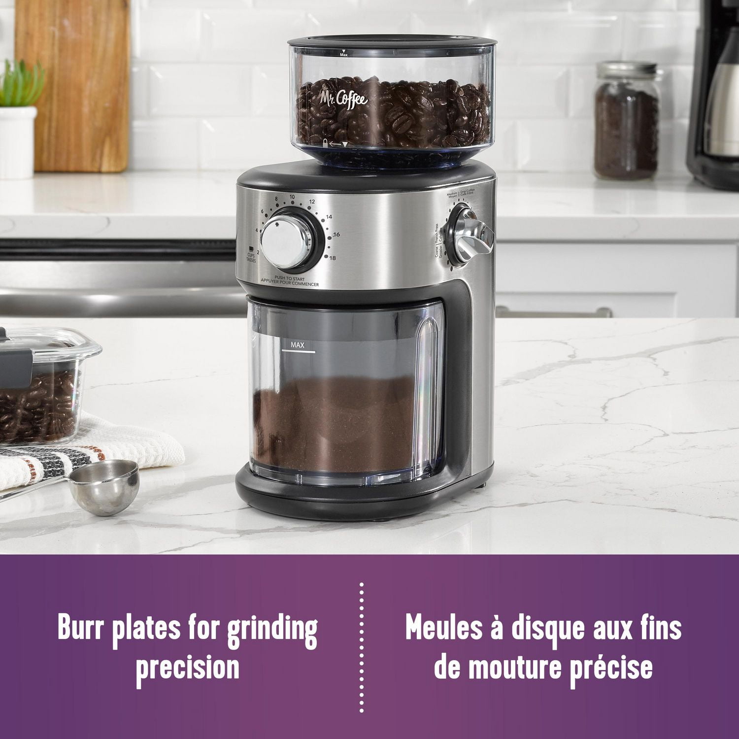 Burr coffee 2024 grinder walmart