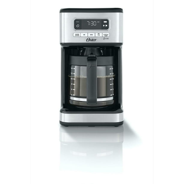 Beautiful 14 Cup Programmable Touchscreen Coffee Maker, White Icing by Drew Barrymore