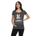 thumbnail image 1 of Disney Women's Maternity Minnie Mouse Ruched Tee, 1 of 3