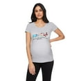 thumbnail image 1 of Disney Women's Maternity Winnie the Pooh Ruched Tee, 1 of 3