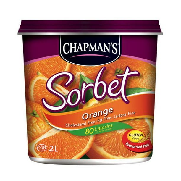 Chapman's Ice Cream Chapman's Orange Sorbet Walmart.ca