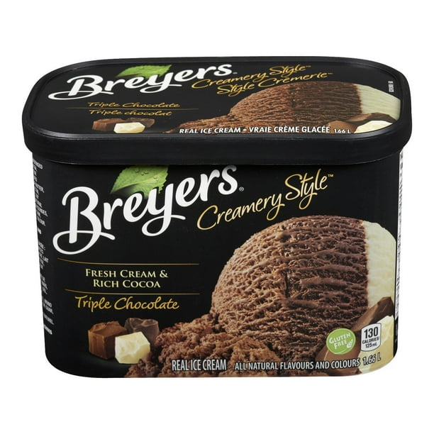 Breyers Breyer's Creamery Style Triple Chocolate Ice Cream Walmart.ca