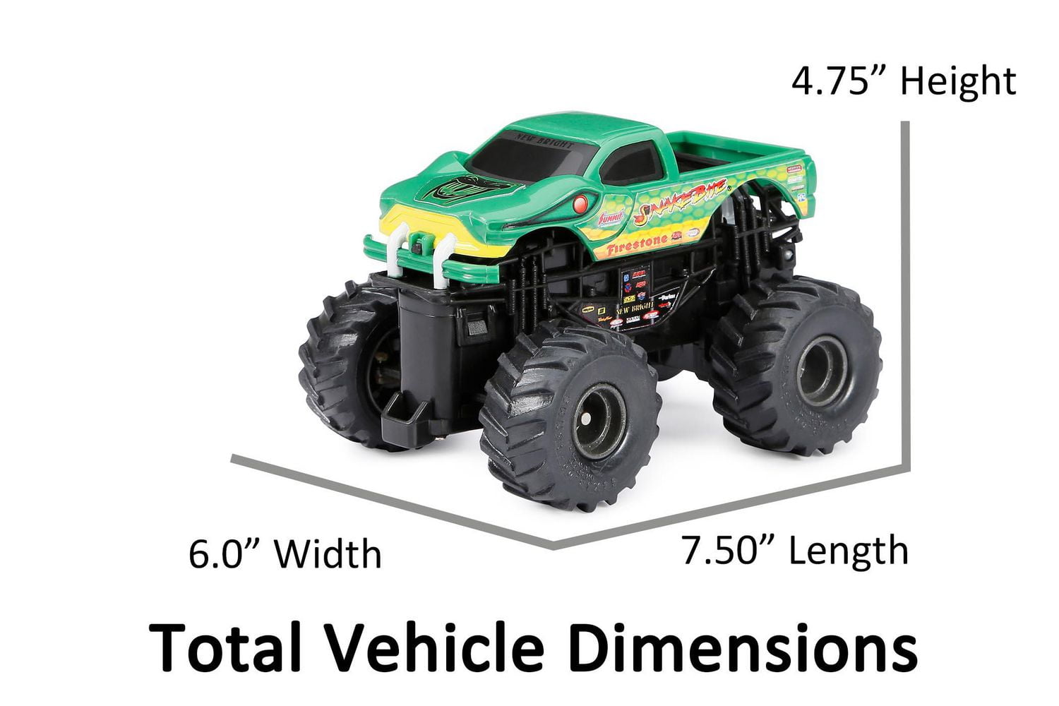 Rc bigfoot best sale monster truck