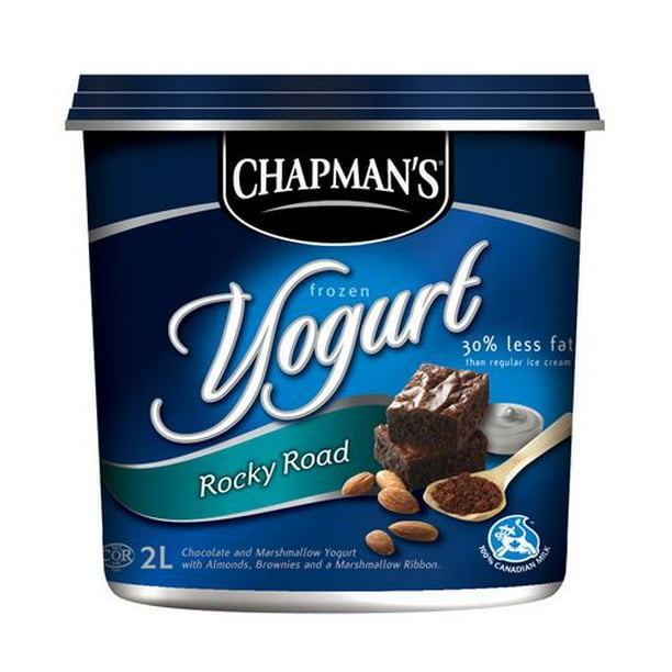 Chapman's Ice Cream Rocky Road Frozen Yogurt Walmart.ca