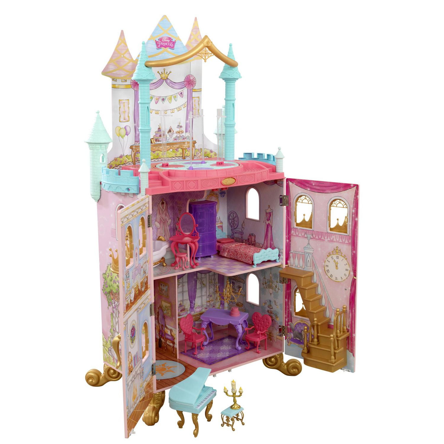 Kidkraft princess shop bedroom set