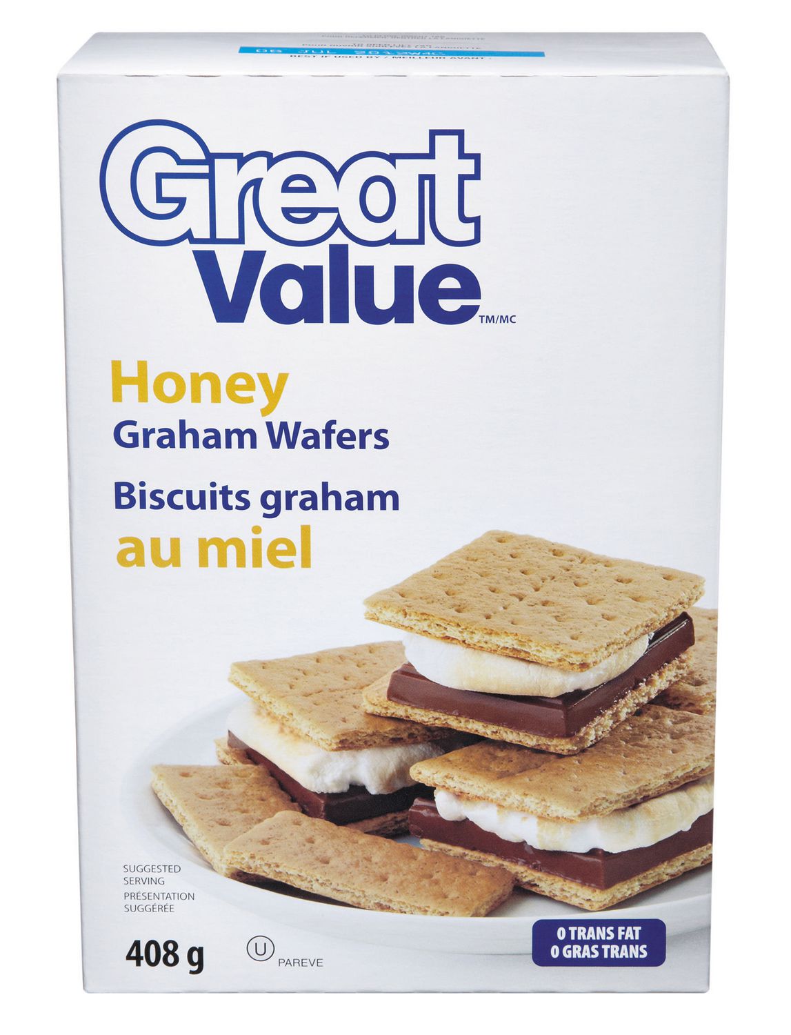 Great Value Honey Graham Wafers Walmart Canada