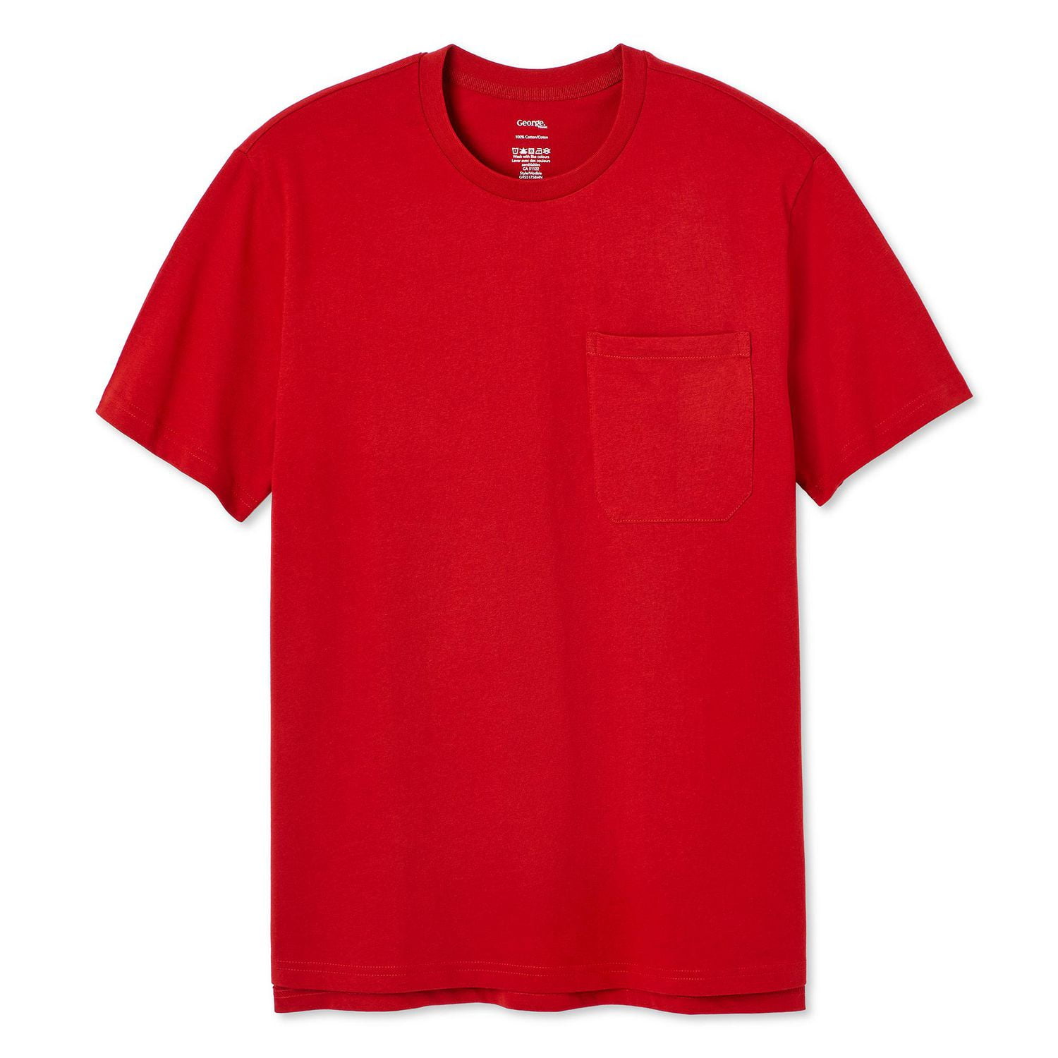 George Men's Pocket Tee, Sizes S-2XL