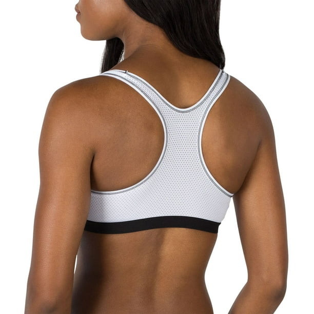 Danskin Women's Medium Impact Adjustable Back Sports Bra