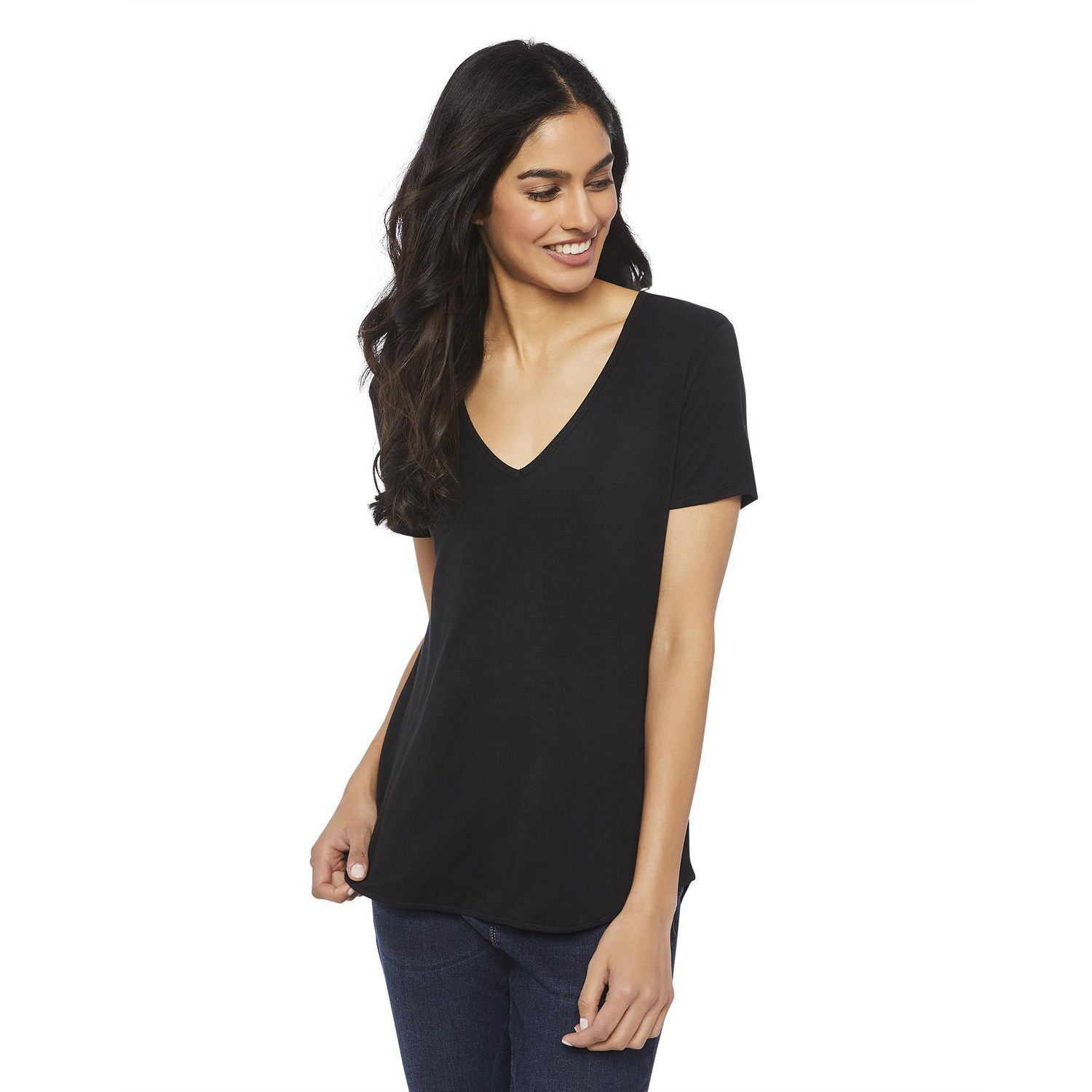 walmart george vneck tshirt