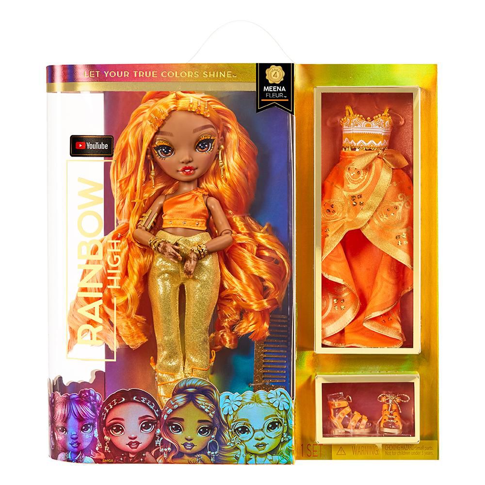 Rainbow High Meena Fleur- Saffron Gold Fashion Doll - Walmart.ca