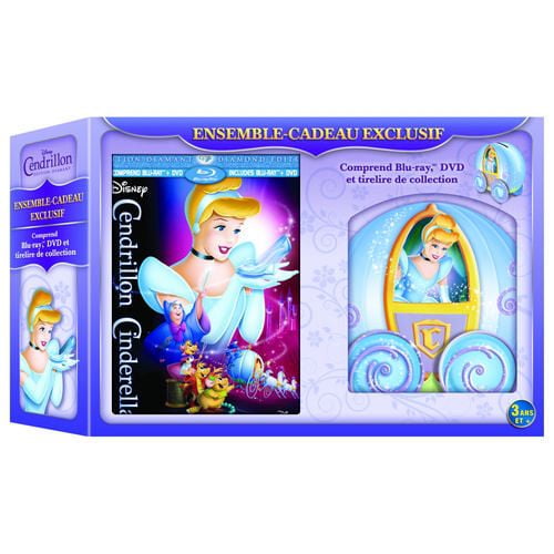 Cendrillon (Édition Diamant) (Blu-ray + DVD + Carriage Tin Bank) (Exclusif à Walmart) (Version En Français)