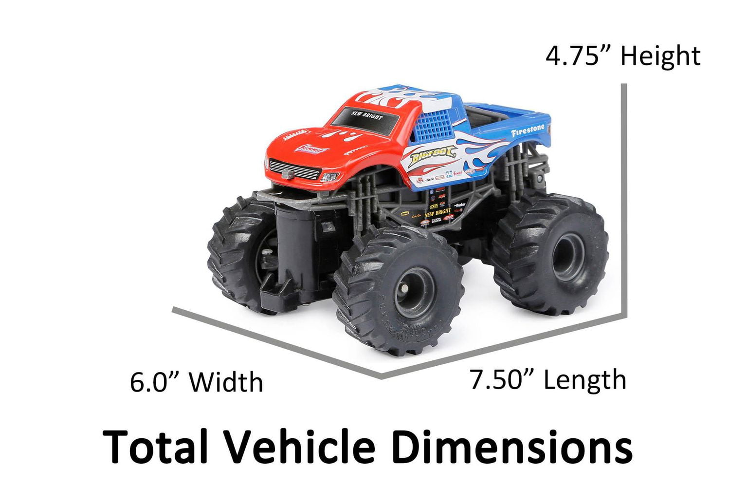 Bigfoot remote control car online