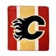 LNH Couverture de luxe en velours Flames de Calgary – image 1 sur 1