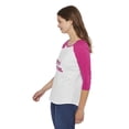 thumbnail image 2 of George Women's Raglan Baseball T-Shirt, 2 of 6