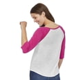 thumbnail image 3 of George Women's Raglan Baseball T-Shirt, 3 of 6