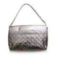 thumbnail image 2 of Della Leather Shoulder Bag/Clutch Silver Elise, 2 of 5