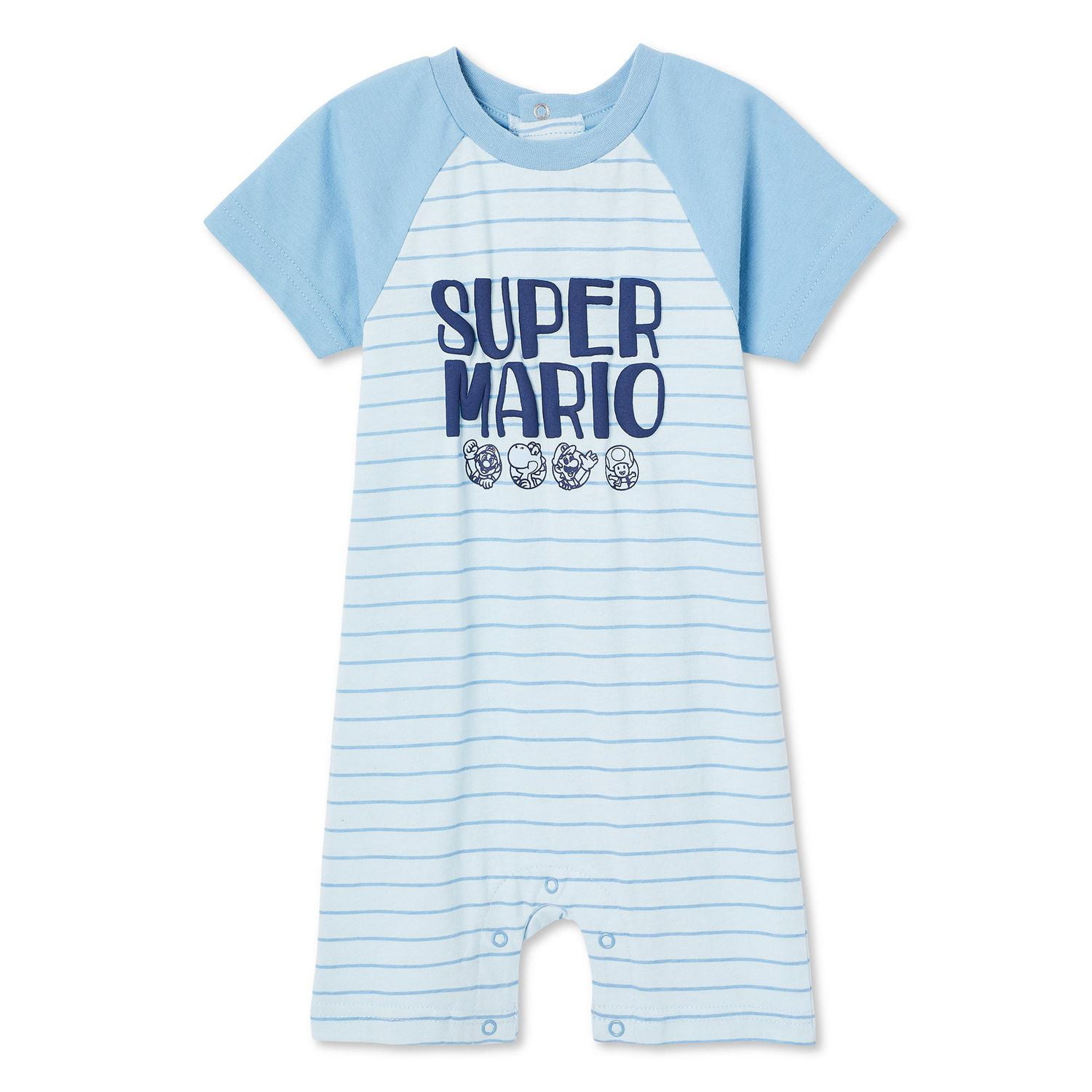 Super Mario Bros. Baby Boys' Romper