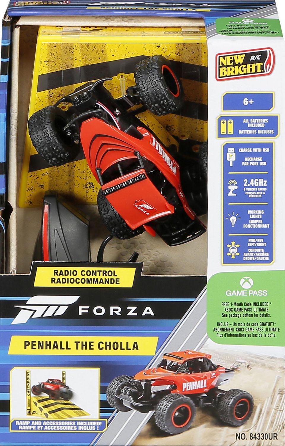 New Bright 1:43 Scale Forza Penhall RC Buggy Ramp Set, 1:43 Forza RC Buggy  Ramp Set