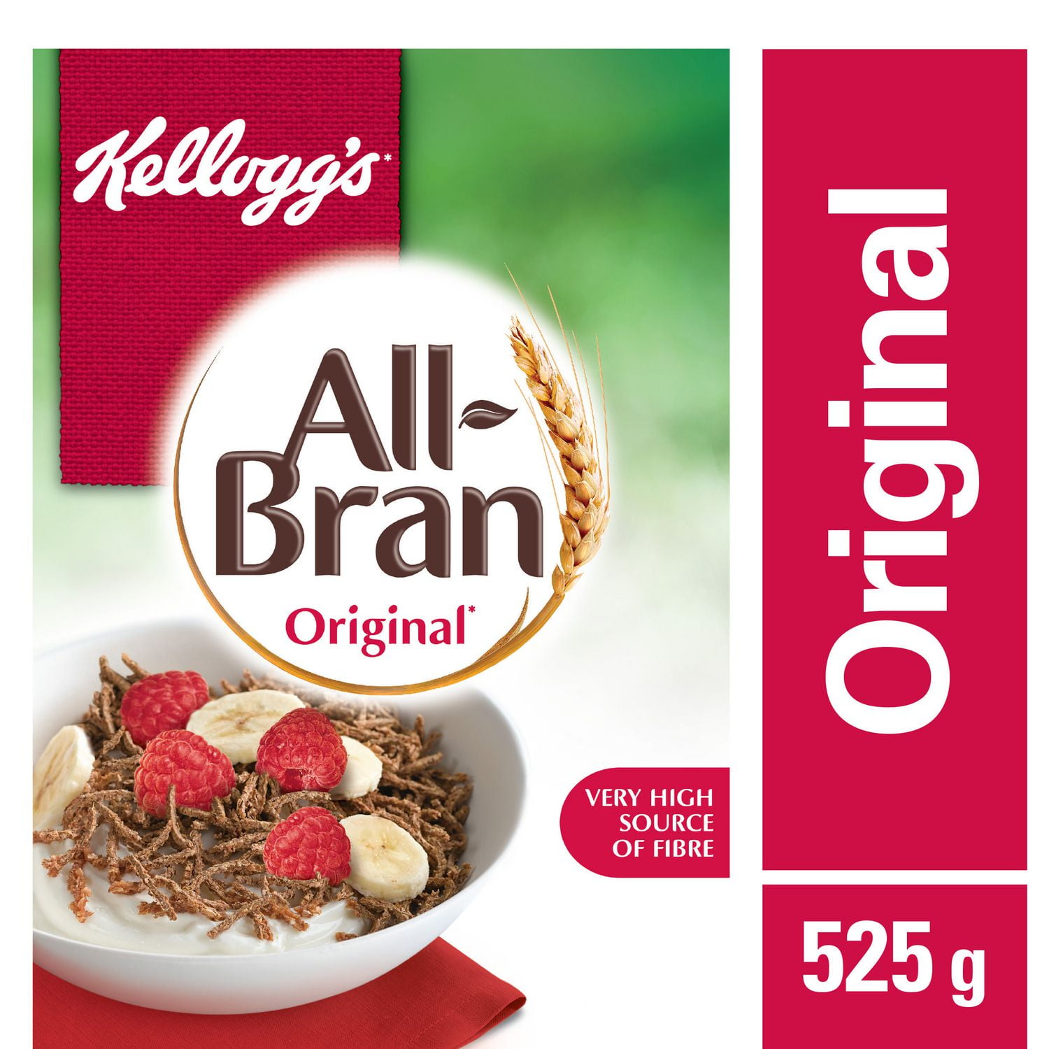 Kellogg's AllBran Original Cereal, 525g Walmart Canada