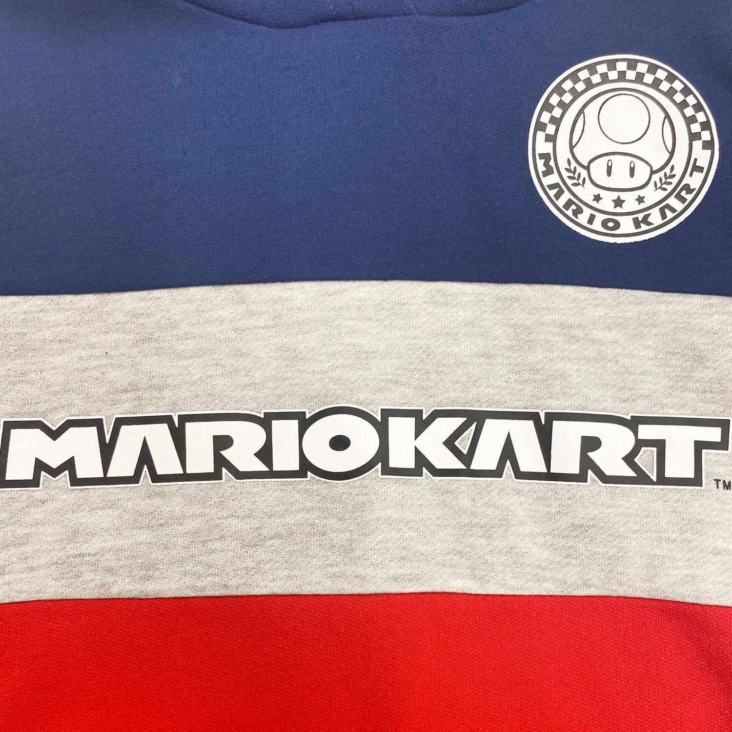 Mario Kart Boys Go Long Sleeve Hoodie