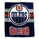 LNH Jeté de luxe pour partisans ultimes Oilers d'Edmonton – image 1 sur 2