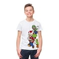thumbnail image 1 of Super Mario Boys Group Short Sleeve T-Shirt, 1 of 4