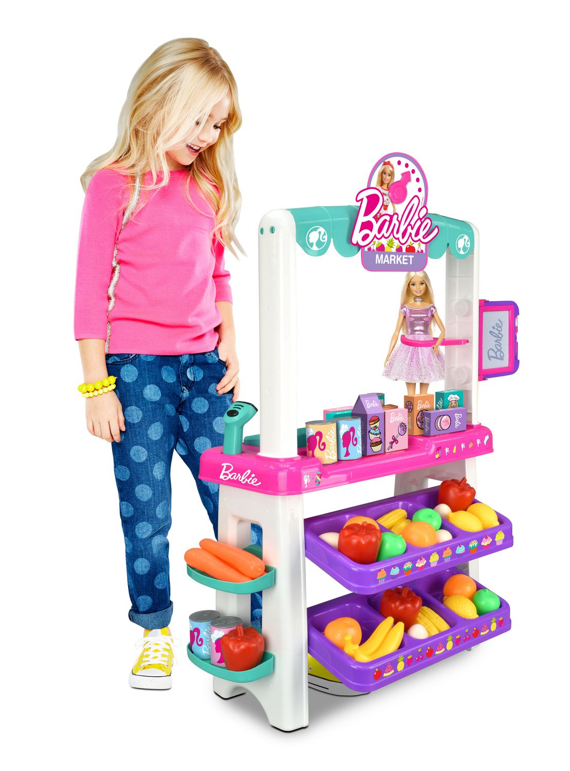 Barbie Supermarket with 55 Accessories by Toy Shock Walmart.ca